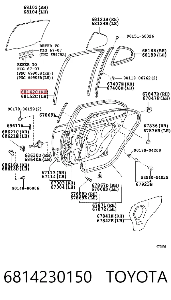  6814230150 Toyota