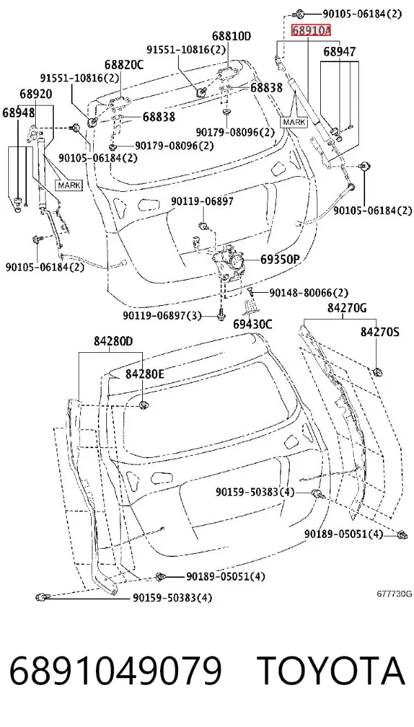  6891049079 Toyota
