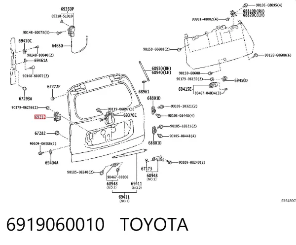  6919060010 Toyota