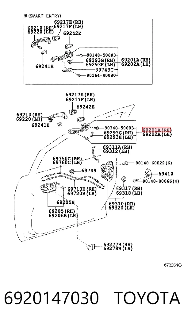  6920147030 Toyota