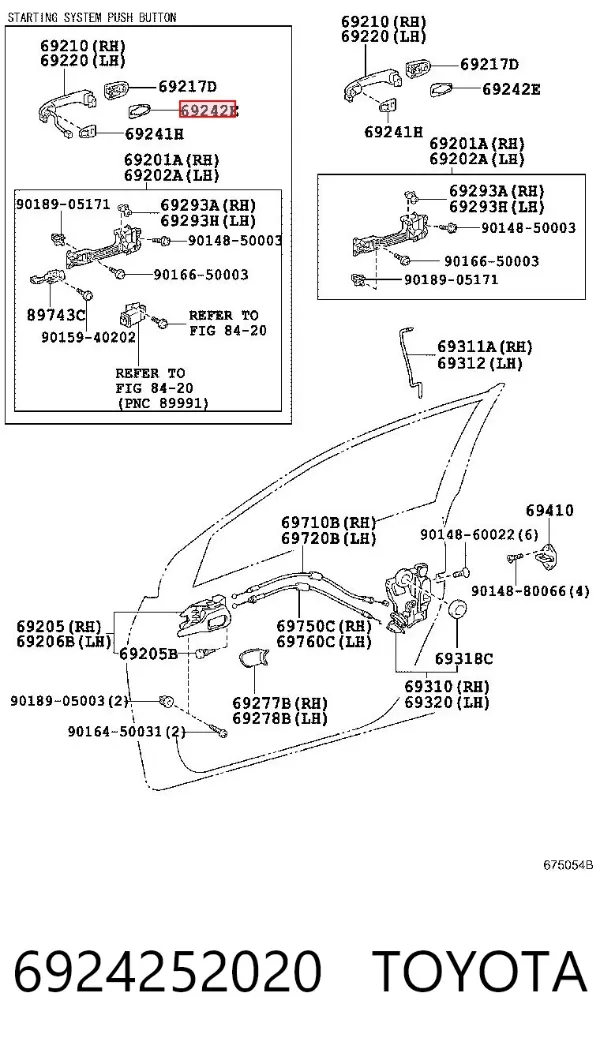  6924252020 Toyota