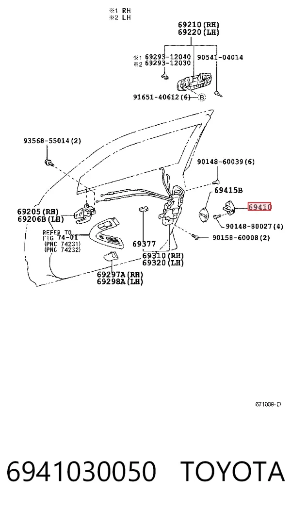  6941030050 Toyota
