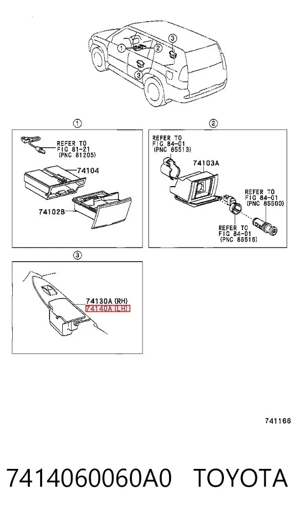  7414060060A0 Toyota