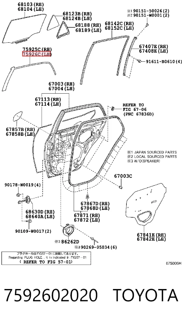  7592602020 Toyota