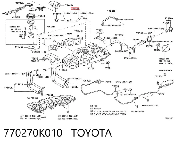  770270K010 Toyota