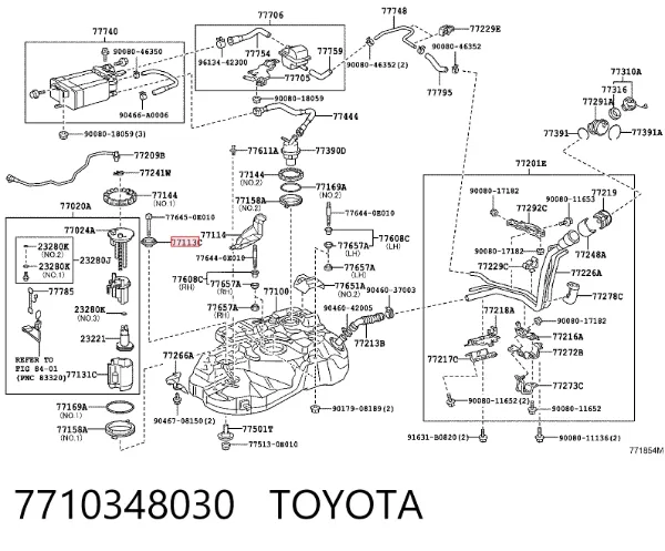  7710348030 Toyota