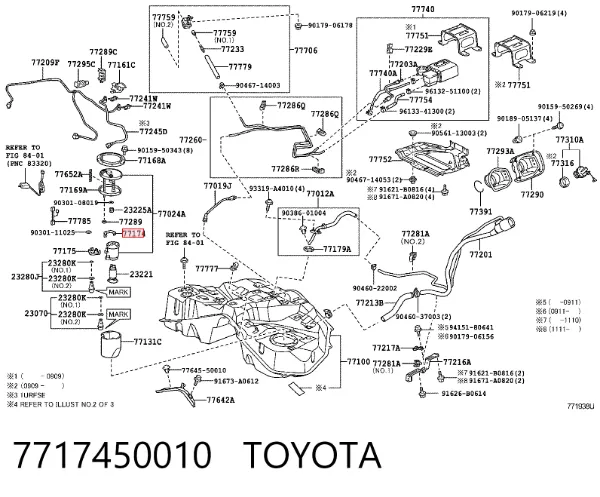  7717450010 Toyota
