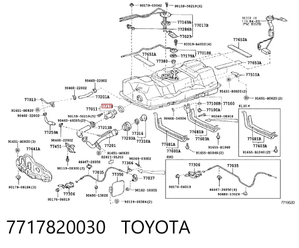  7717820030 Toyota