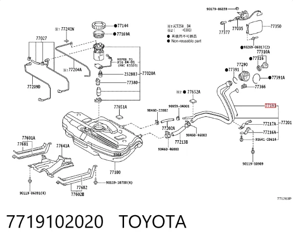  7719102020 Toyota