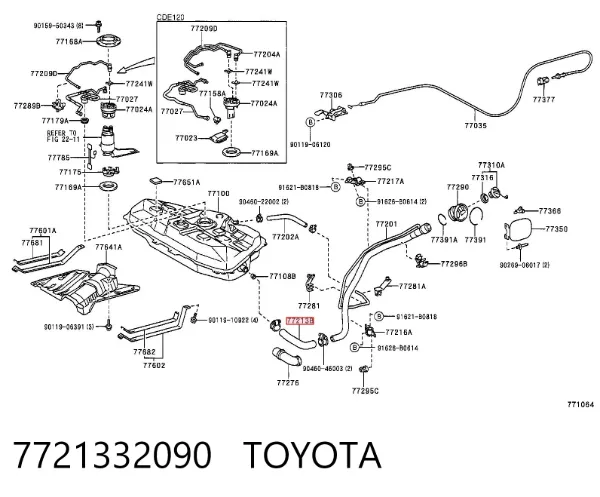  7721332090 Toyota