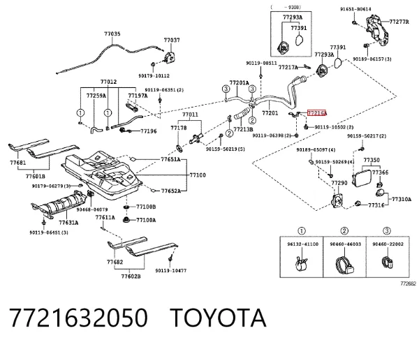  7721632050 Toyota