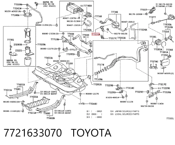  7721633070 Toyota