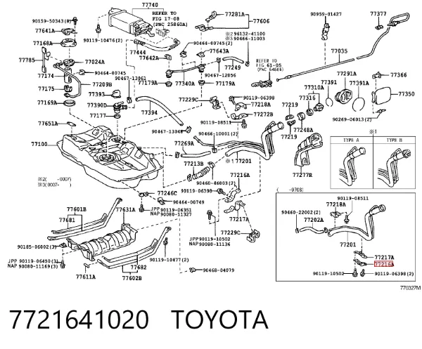  7721641020 Toyota