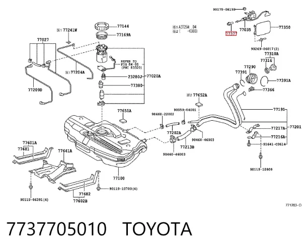  7737705010 Toyota