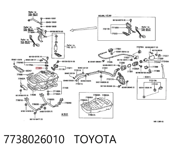  7738026010 Toyota