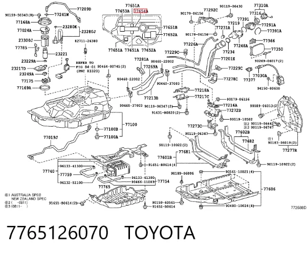  7765126070 Toyota