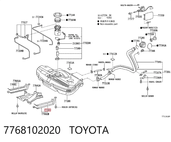  7768102020 Toyota