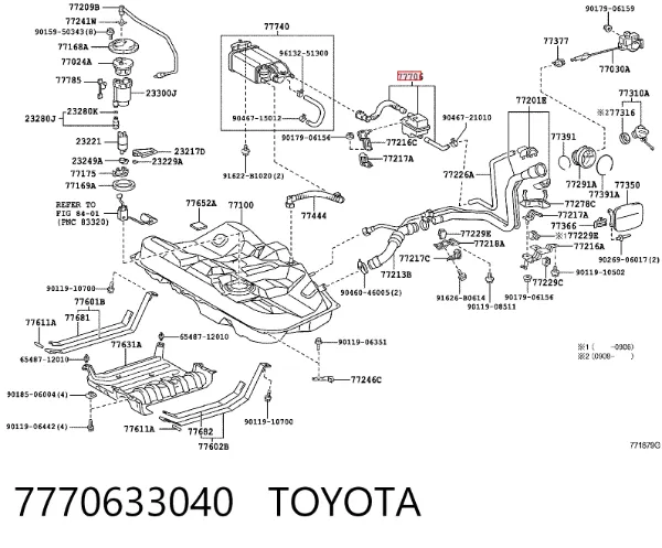  7770633040 Toyota