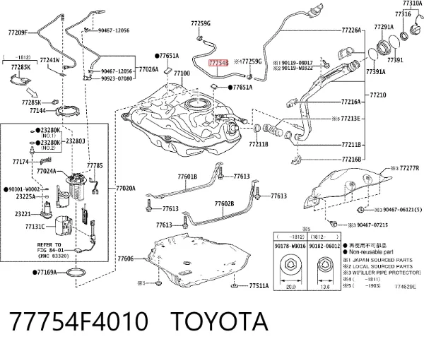  77754F4010 Toyota