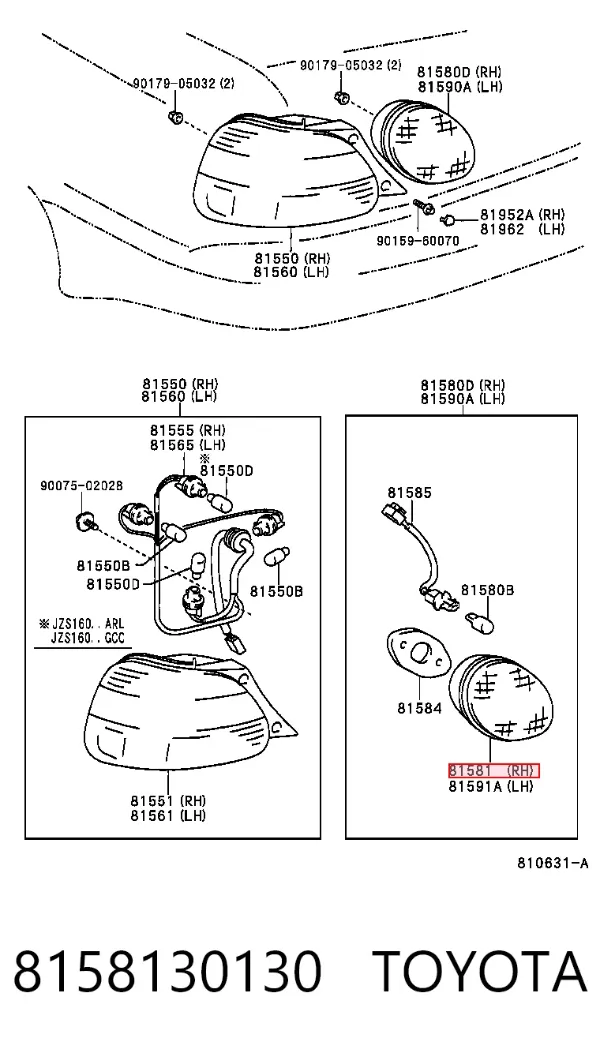  8158130130 Toyota