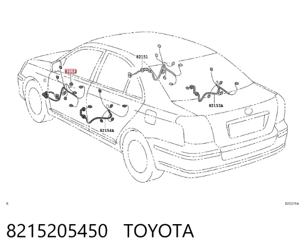  8215205450 Toyota