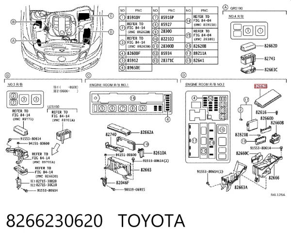  8266230620 Toyota
