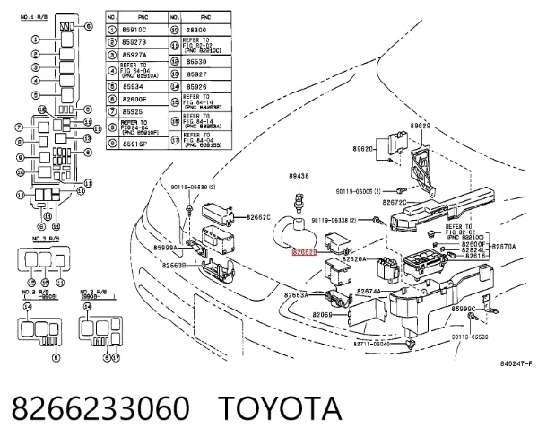  8266233060 Toyota