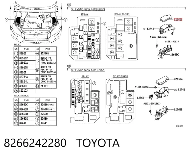  8266242280 Toyota