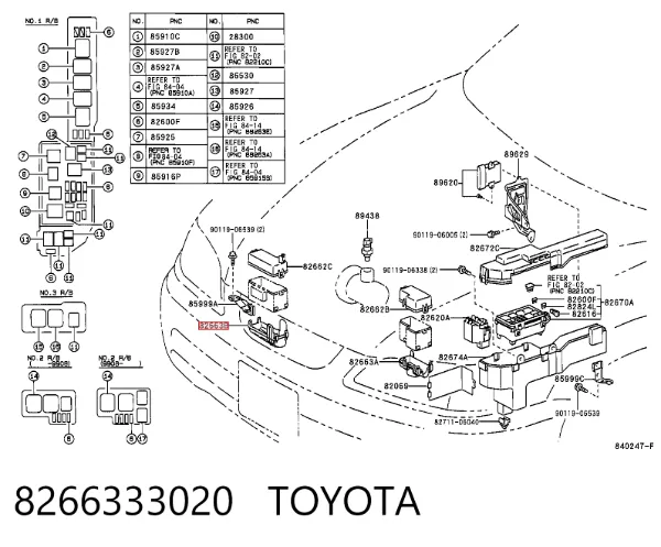  8266333020 Toyota