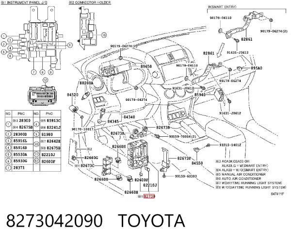  8273042090 Toyota