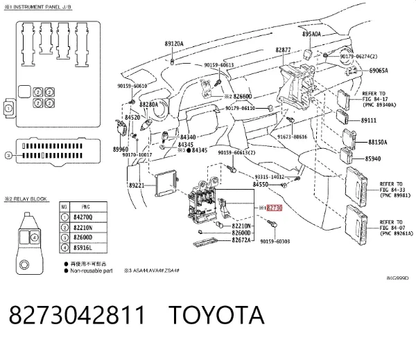  8273042811 Toyota