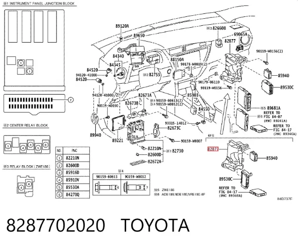  8287702020 Toyota
