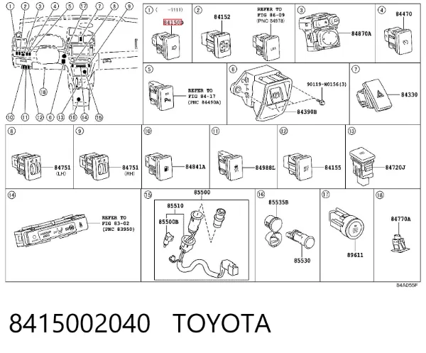  8415002040 Toyota
