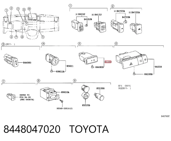  8448047020 Toyota