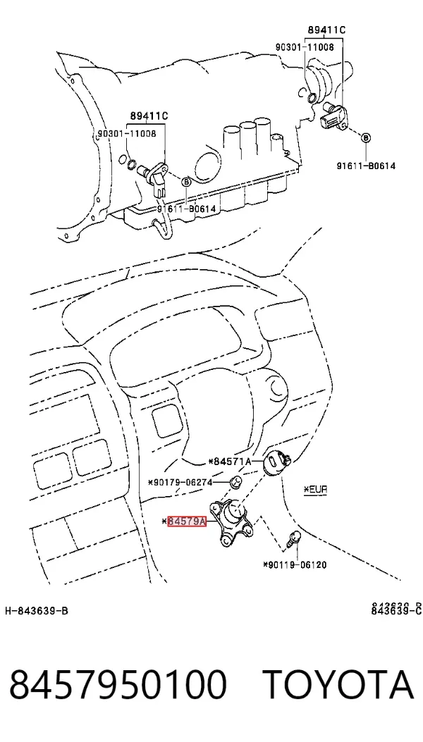  8457950100 Toyota