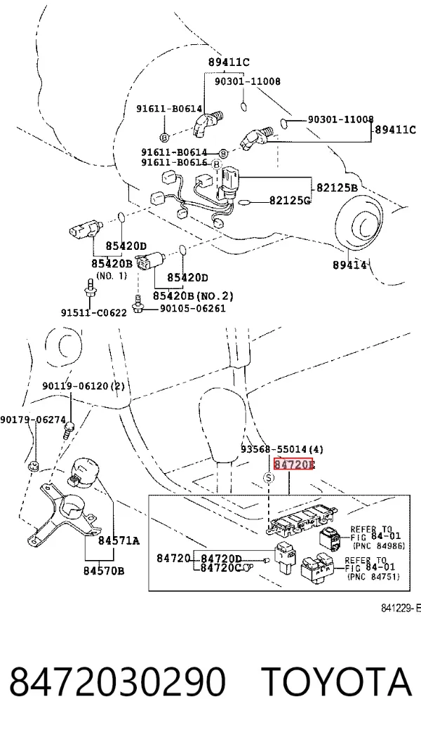  8472030290 Toyota