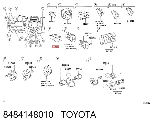  8484148010 Toyota