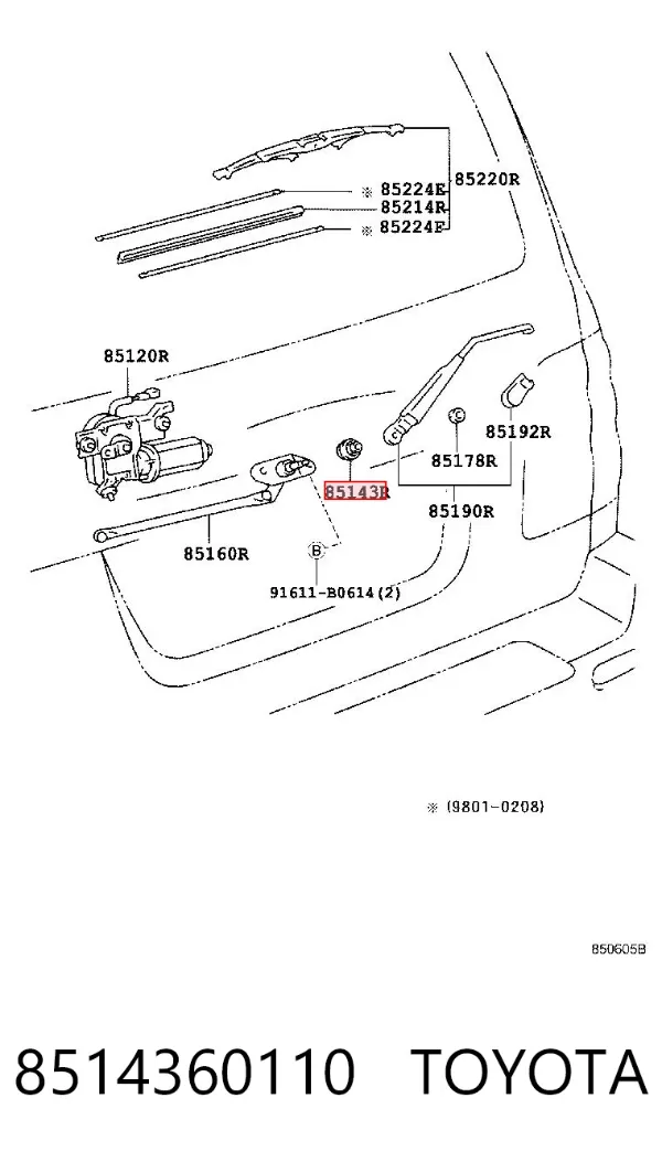  8514360110 Toyota