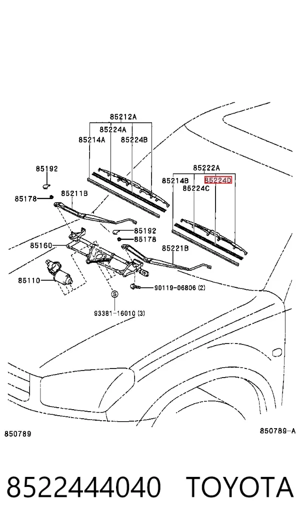  8522444040 Toyota