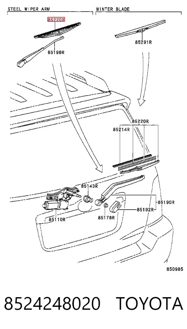  8524248020 Toyota