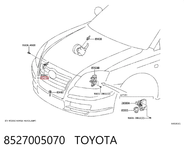  8527005070 Toyota