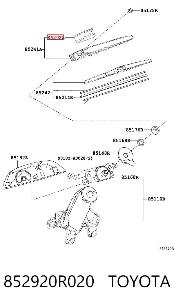  852920R020 Toyota