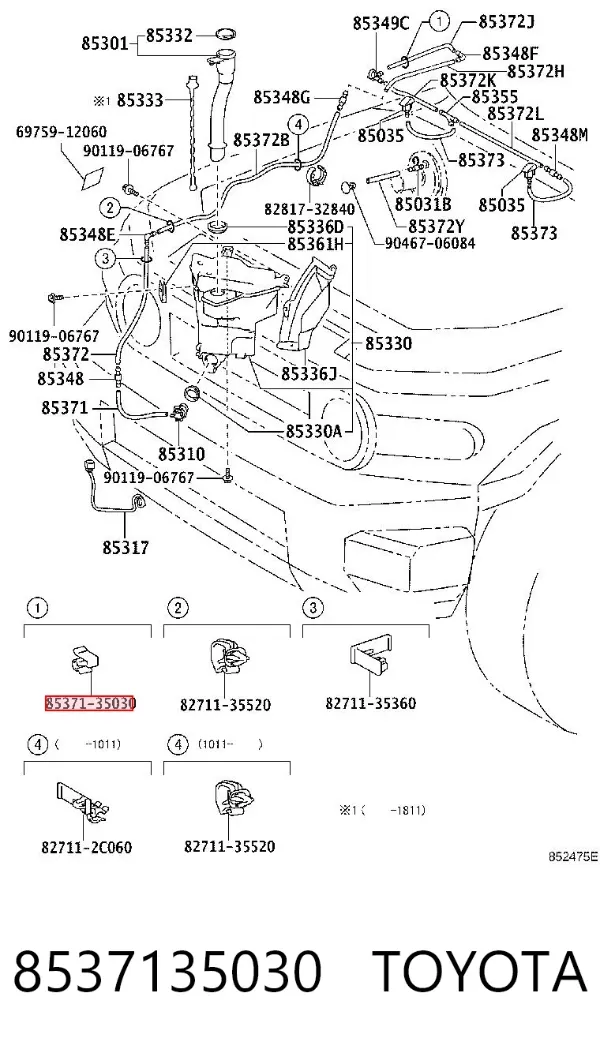  8537135030 Toyota