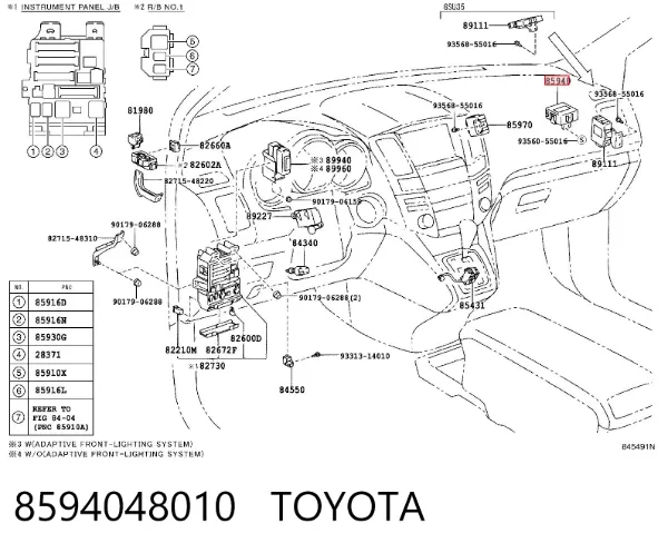  8594048010 Toyota
