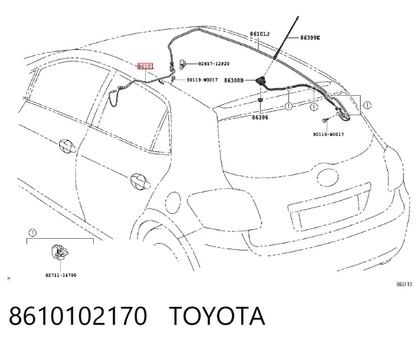  8610102170 Toyota