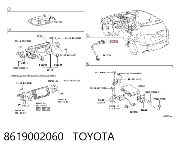  8619002060 Toyota