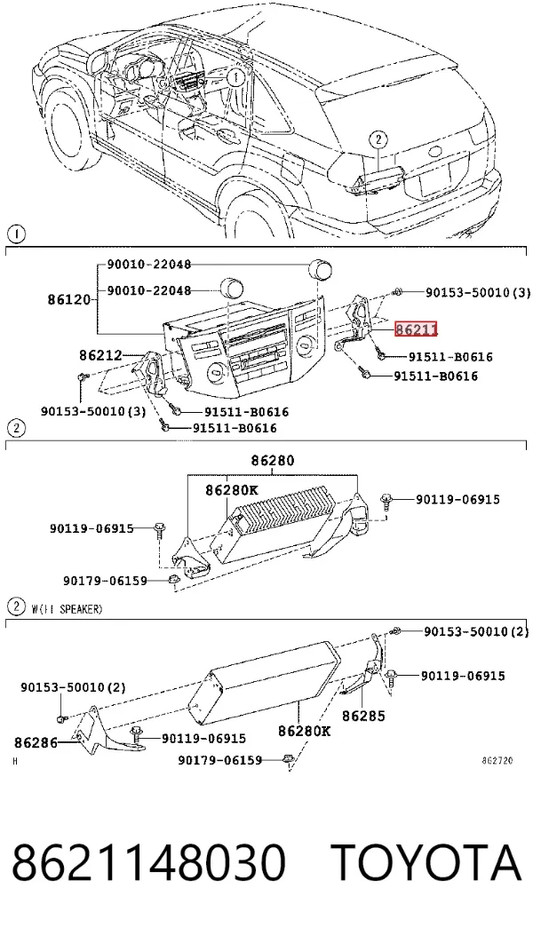  8621148030 Toyota