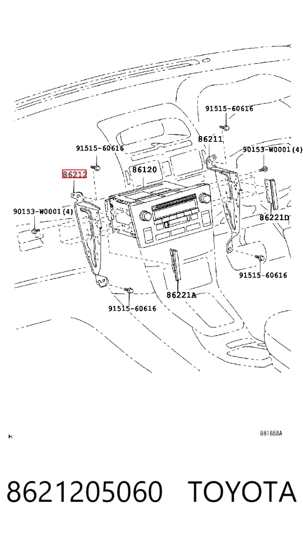  8621205060 Toyota