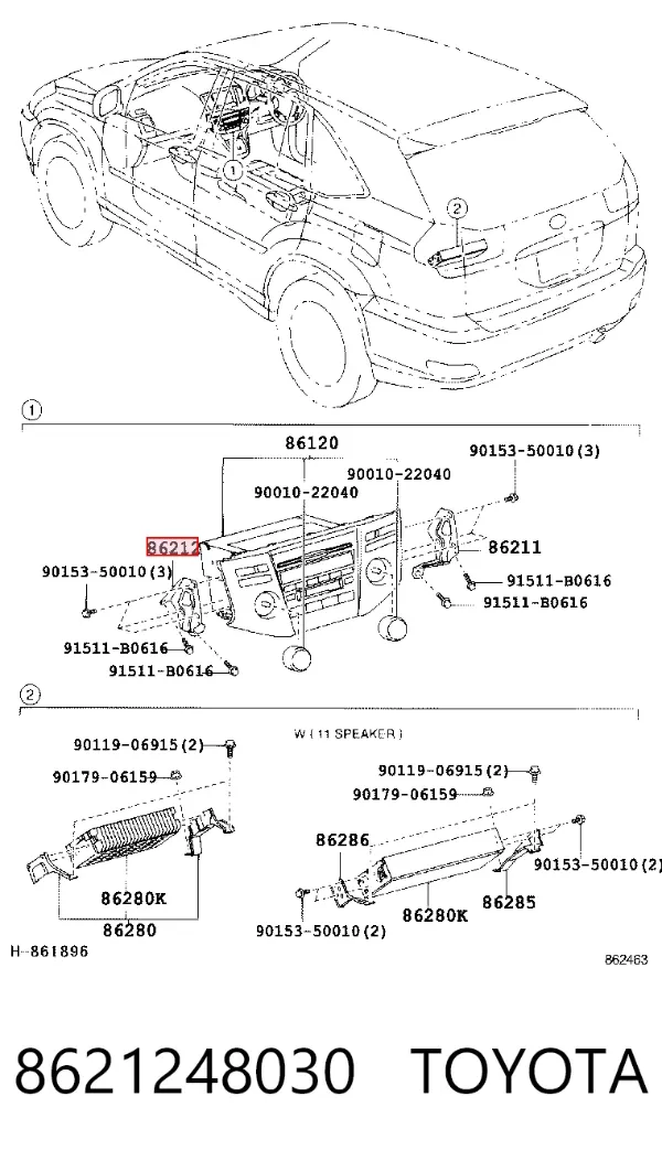  8621248030 Toyota