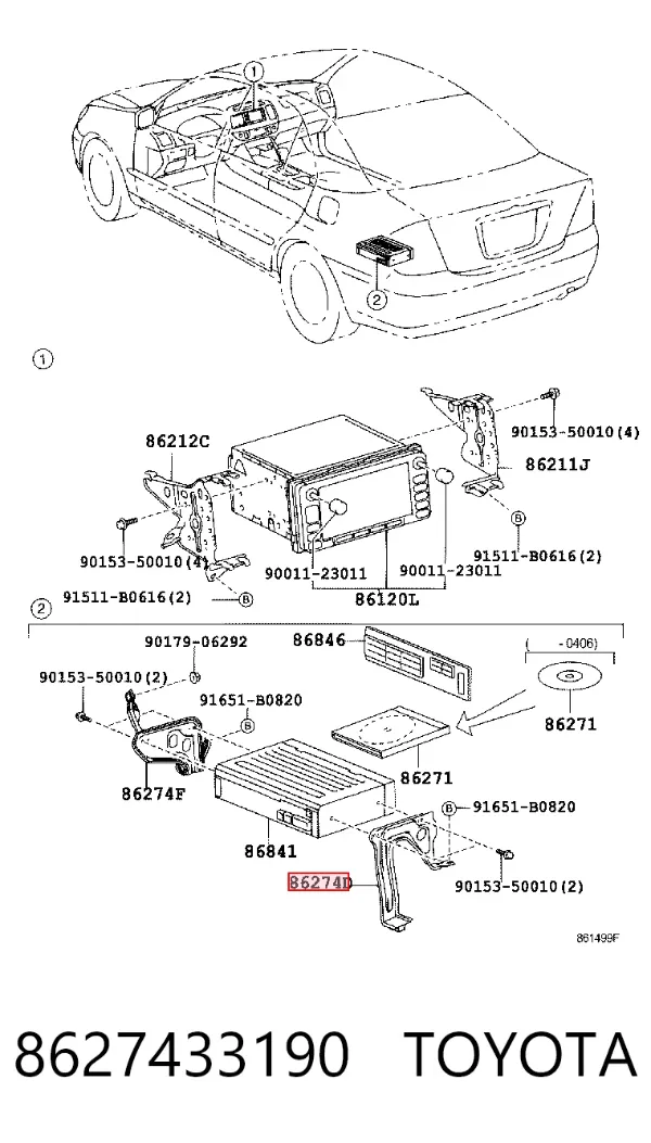  8627433190 Toyota